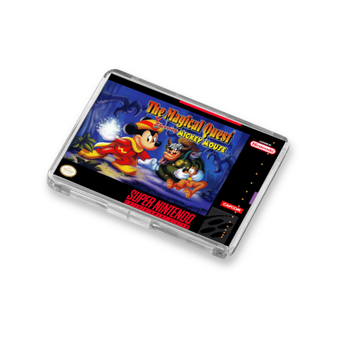 The Magical Quest starring Mickey Mouse SNES-Inspired Magnet