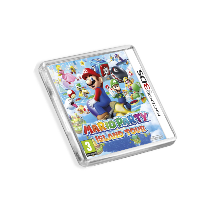 Mario Party Island Tour Nintendo 3DS-Inspired Magnet