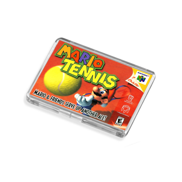 Mario Tennis N64-Inspired Magnet