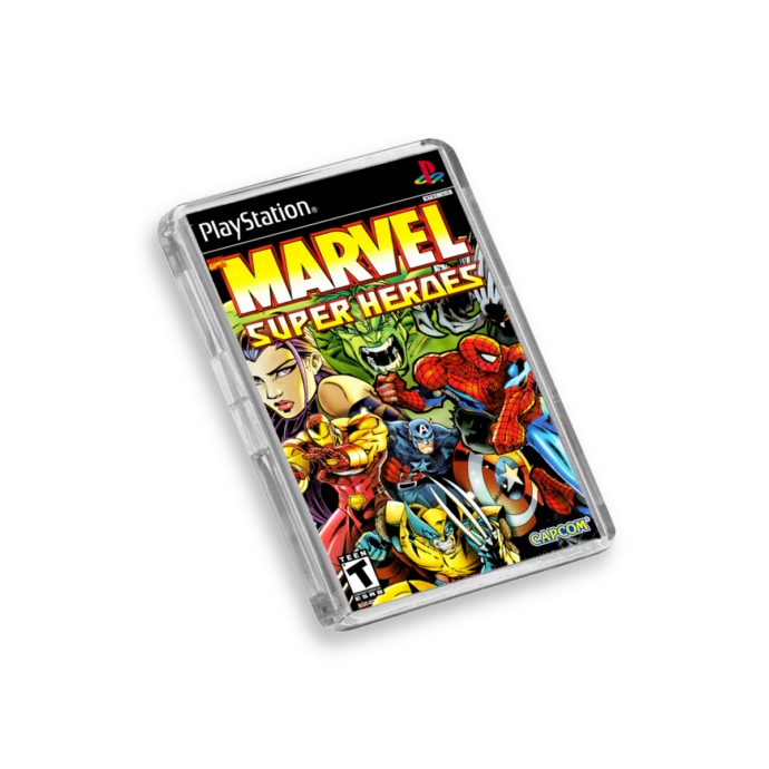 Marvel Super Heroes PS1-Inspired Magnet