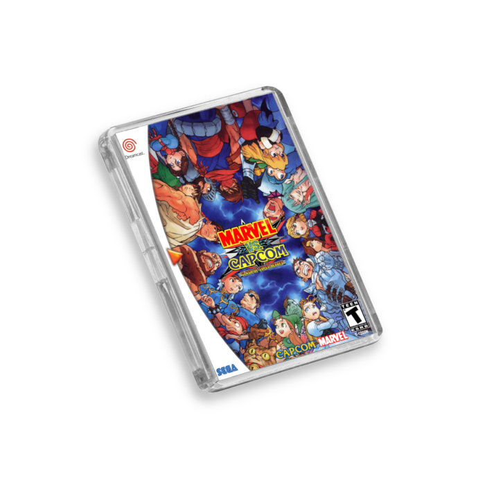 Marvel vs Capcom Dreamcast-Inspired Magnet