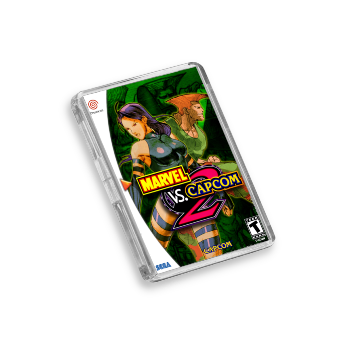 Marvel vs Capcom 2 Dreamcast-Inspired Magnet