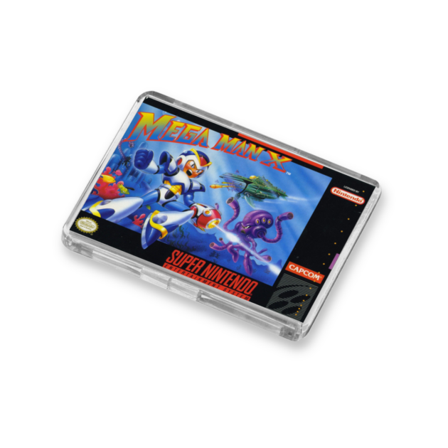 Mega Man X SNES-Inspired Magnet