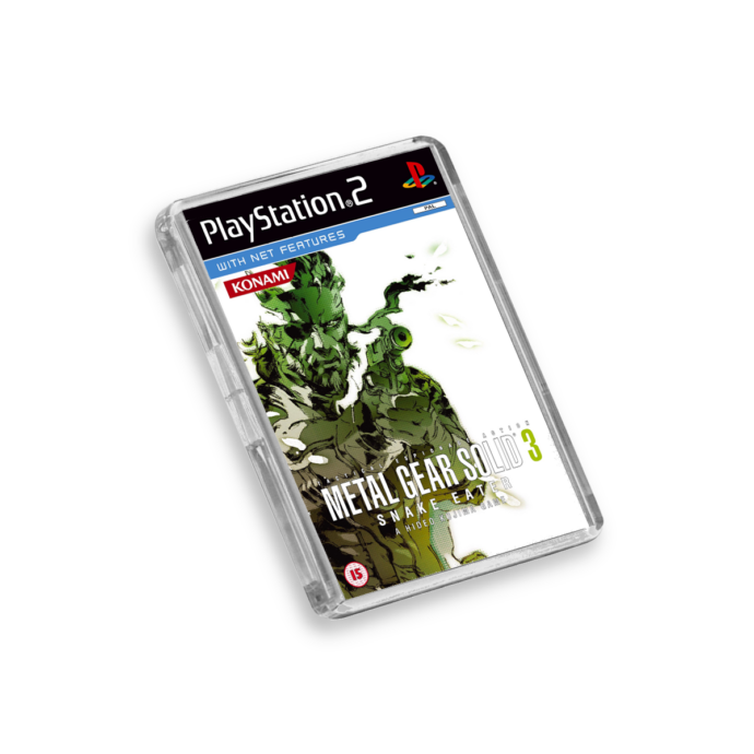 Metal Gear Solid 3: Snake Eater PS2-Inspired Magnet
