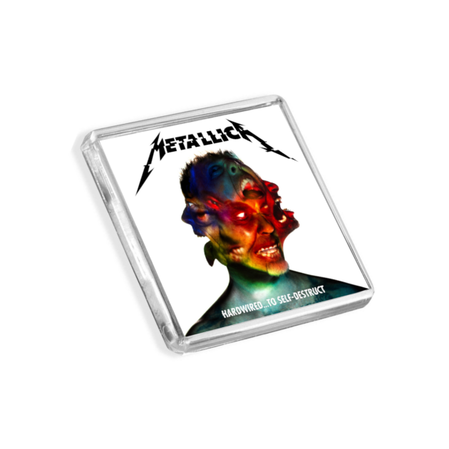 Metallica - Hardwired to Self-Destruct Album Cover-Inspired Music Fridge Magnet
