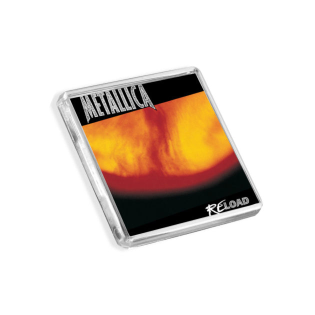Metallica - Reload Album Cover-Inspired Music Fridge Magnet
