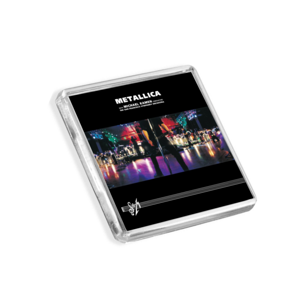 Metallica - S&M Album Cover-Inspired Music Fridge Magnet