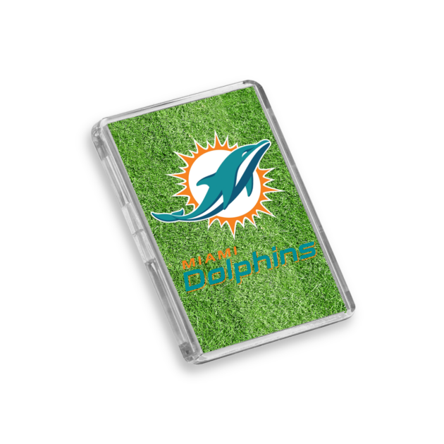 Miami Dolphins NFL-Inspired Magnet
