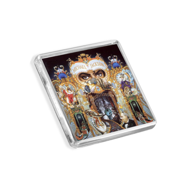 Michael Jackson - Dangerous Music-Inspired Magnet
