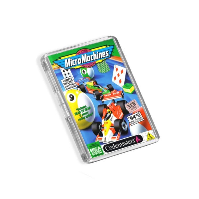 Micro Machines Master System-Inspired Magnet