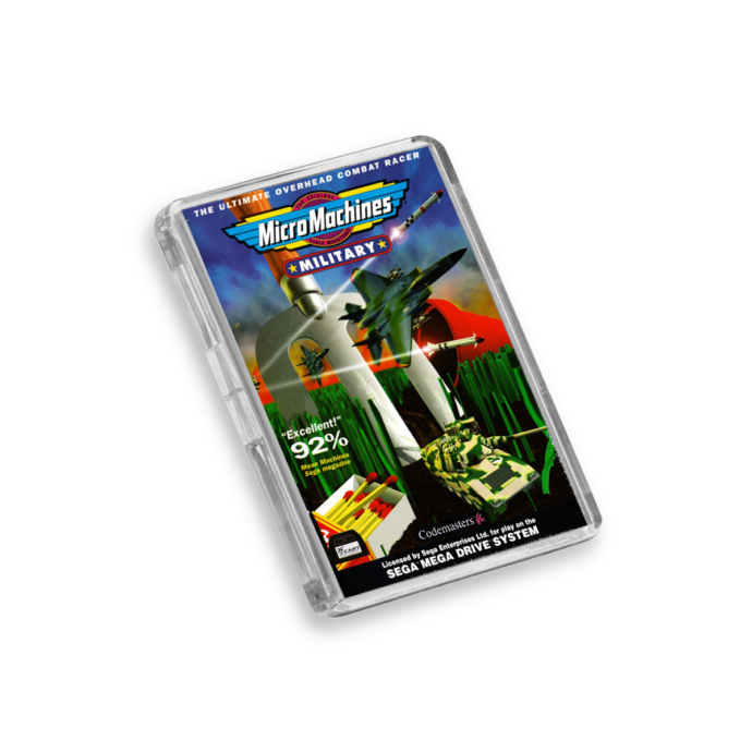 Micro Machines Military Mega Drive-Inspired Magnet