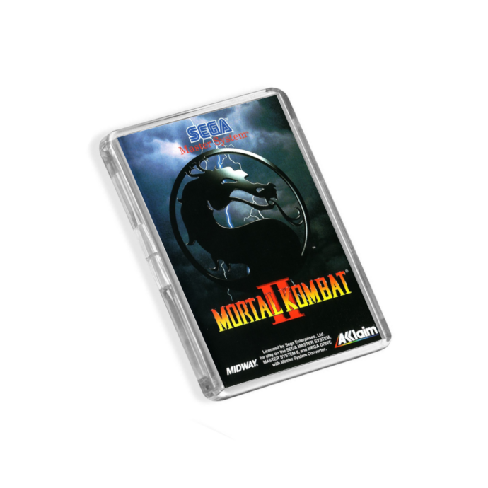 Mortal Kombat II Master System-Inspired Magnet