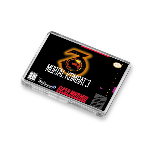 Mortal Kombat 3 SNES-Inspired Magnet