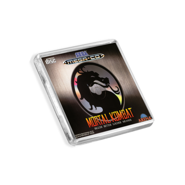 Mortal Kombat Mega CD-Inspired Magnet