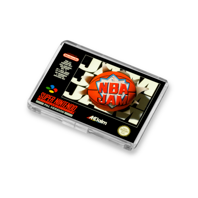 NBA Jam SNES-Inspired Magnet