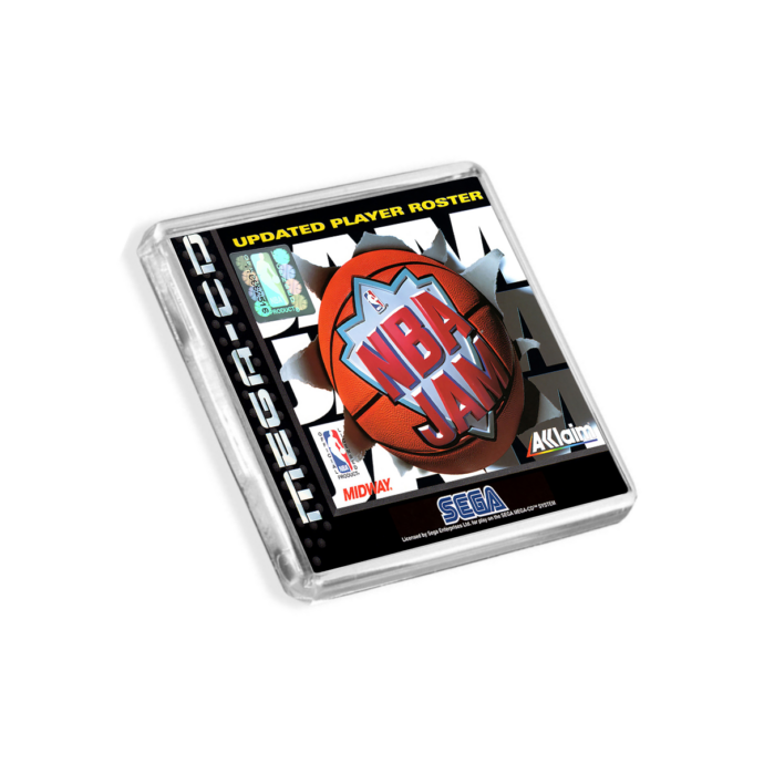 NBA Jam Mega CD-Inspired Magnet