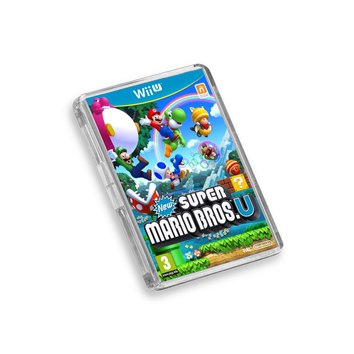 New Super Mario Bros. U Wii U Inspired Magnet