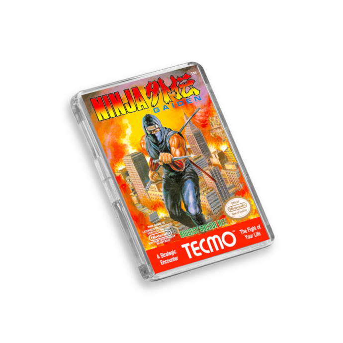 Ninja Gaiden NES-Inspired Magnet