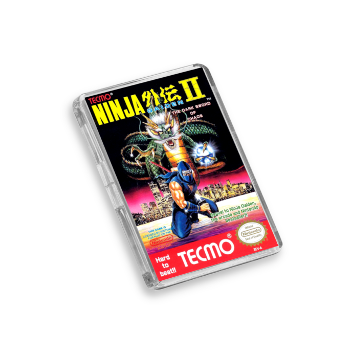 Ninja Gaiden II NES-Inspired Magnet