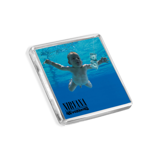 Nirvana - Nevermind Music-Inspired Magnet