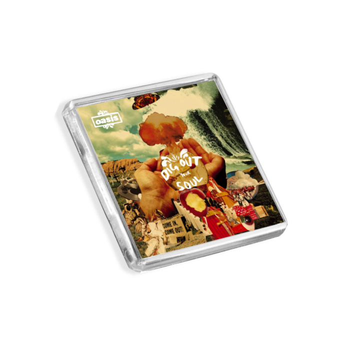 Oasis - Dig Out Your Soul Album Cover-Inspired Music Fridge Magnet