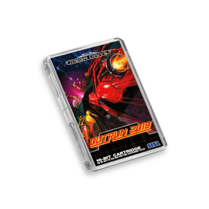 OutRun 2019 Mega Drive-Inspired Magnet