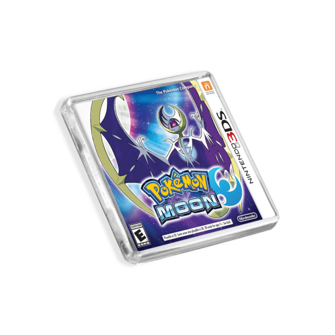 Pokemon Moon Nintendo 3DS-Inspired Magnet