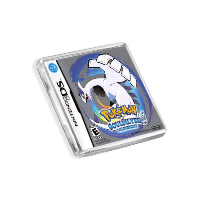 Pokemon Soul Silver Nintendo DS-Inspired Magnet