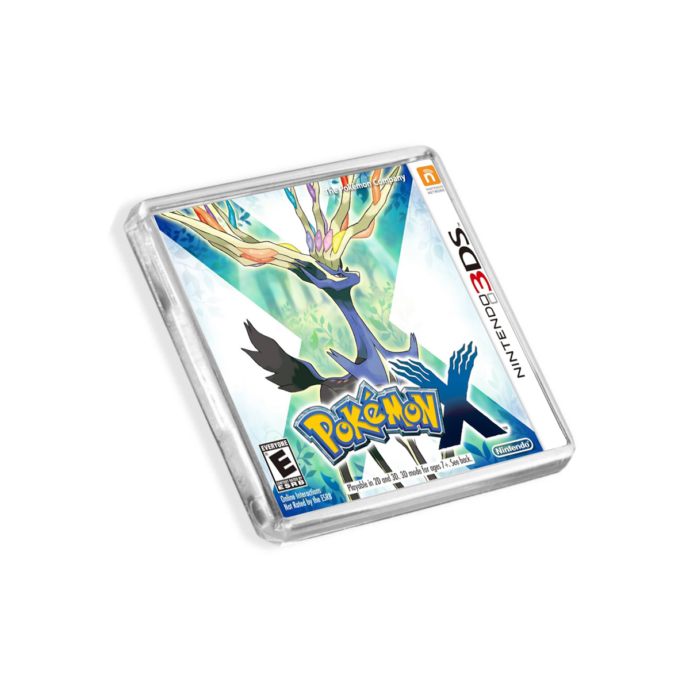 Pokemon X Nintendo 3DS-Inspired Magnet