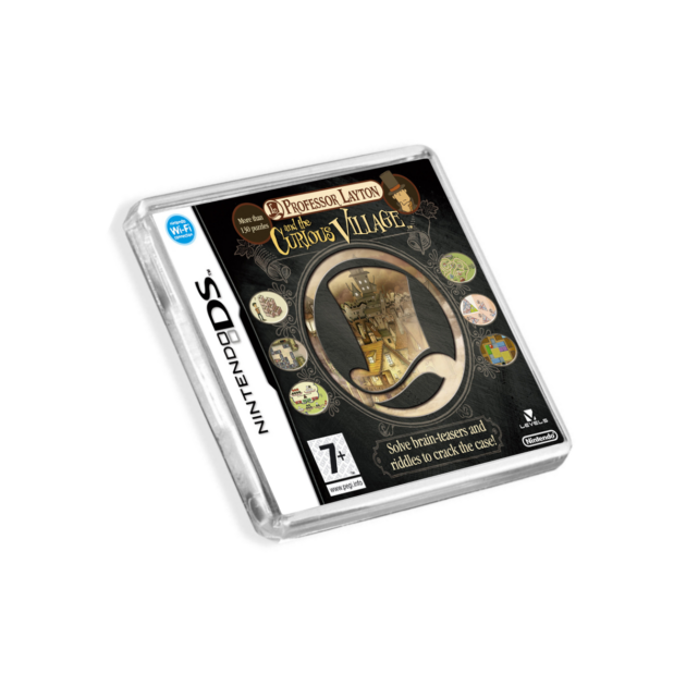 Professor Layton and the Curious Village Nintendo DS-Inspired Magnet