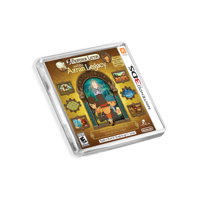 Professor Layton and the Azran Legacy Nintendo 3DS-Inspired Magnet