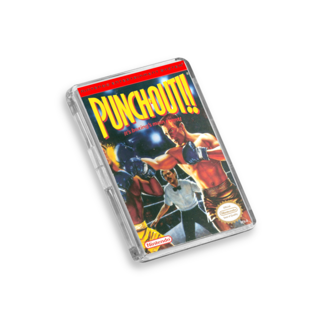 Punch-Out!! NES-Inspired Magnet