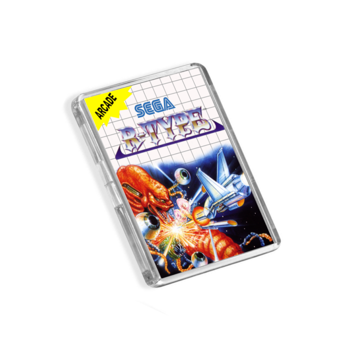 R-Type Master System-Inspired Magnet