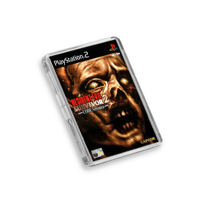 Resident Evil Survivor 2: Code Veronica PS2-Inspired Magnet