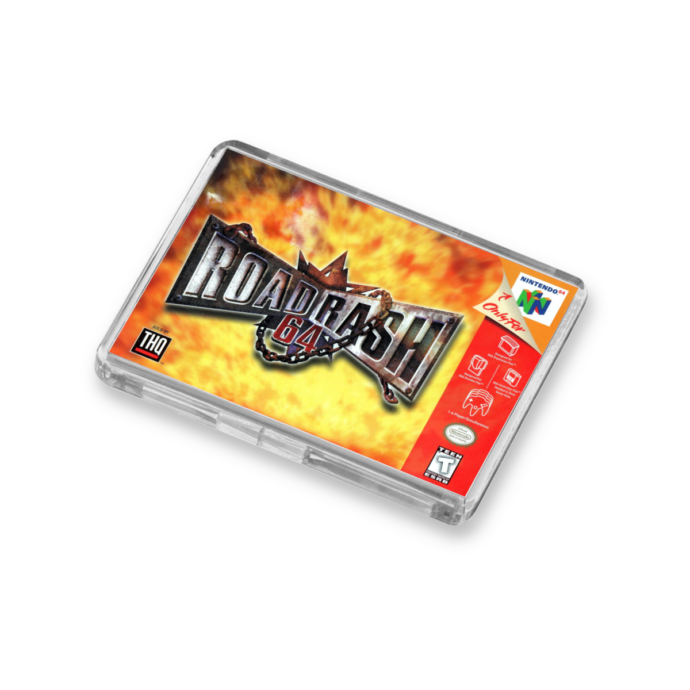 Road Rash 64 N64-Inspired Magnet