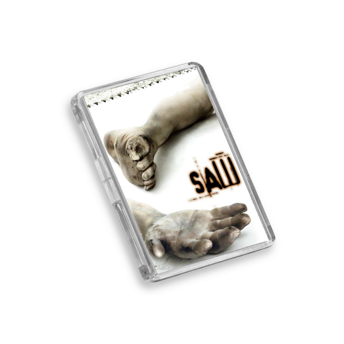 Saw Movie-Inspired Magnet
