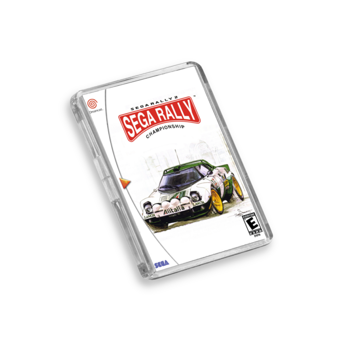Sega Rally 2 Magnet - Sega Dreamcast-Inspired Fridge Magnet - Image 4