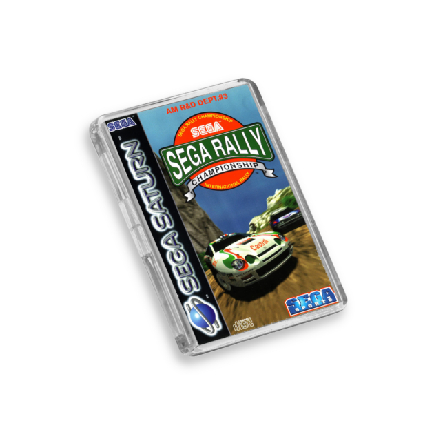 Sega Rally Championship Saturn-Inspired Magnet