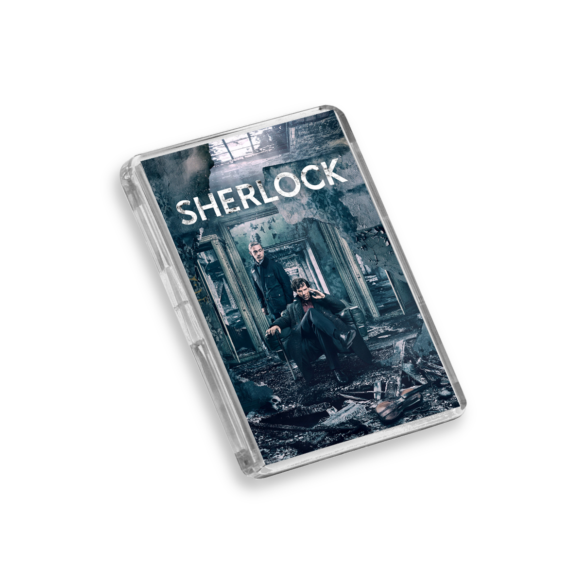 Sherlock (Design 1) TV Show-Inspired Magnet