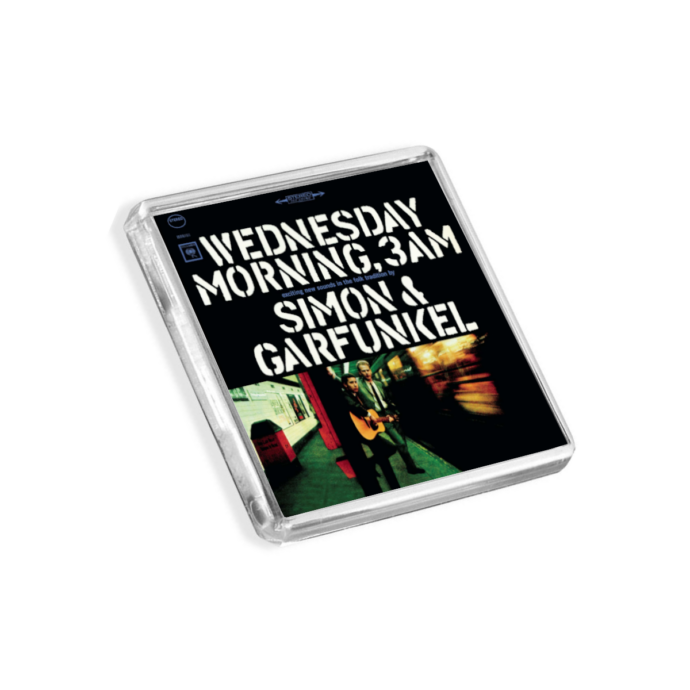 Simon and Garfunkel - Wednesday Morning, 3AM Music-Inspired Magnet