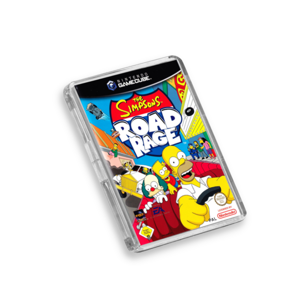 The Simpsons Road Rage GameCube-Inspired Magnet