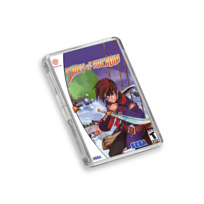 Skies of Arcadia Dreamcast-Inspired Magnet