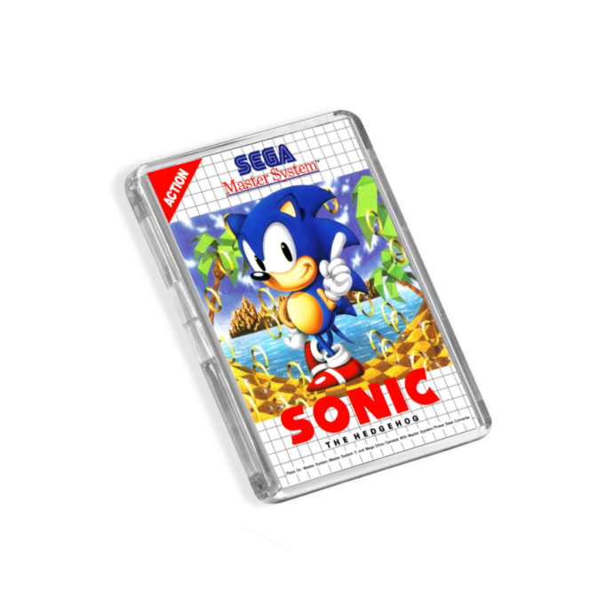 Sonic the Hedgehog Master System-Inspired Magnet