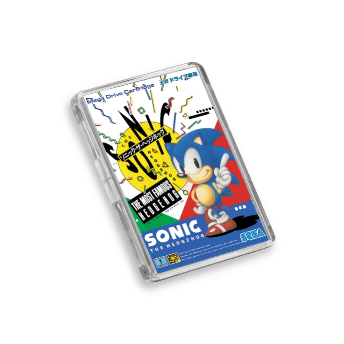 Sonic the Hedgehog (JPN) Mega Drive-Inspired Magnet