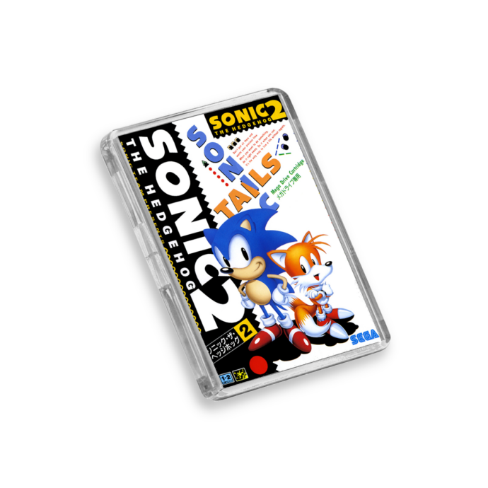 Sonic the Hedgehog 2 (JPN) Mega Drive-Inspired Magnet
