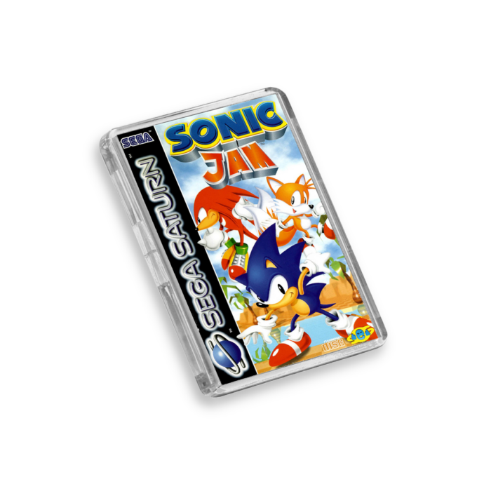 Sonic Jam Saturn-Inspired Magnet
