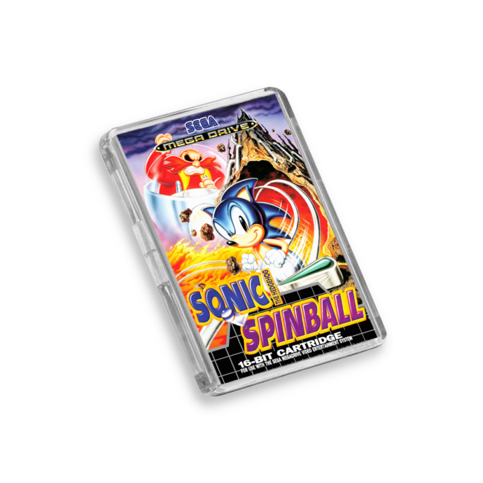 Sonic Spinball Mega Drive-Inspired Magnet