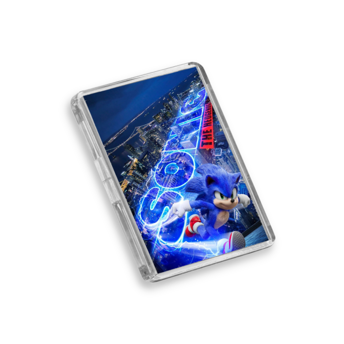 Sonic the Hedgehog Movie-Inspired Magnet