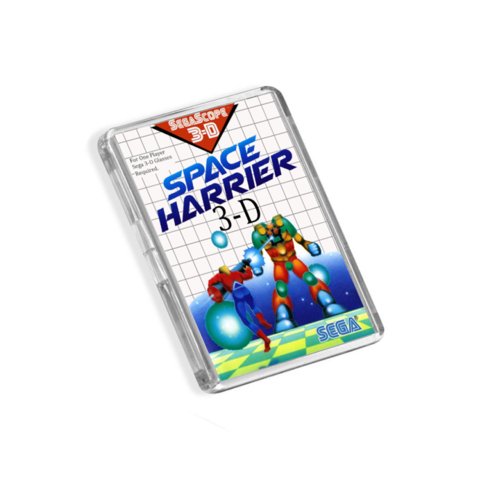Space Harrier 3D Master System-Inspired Magnet
