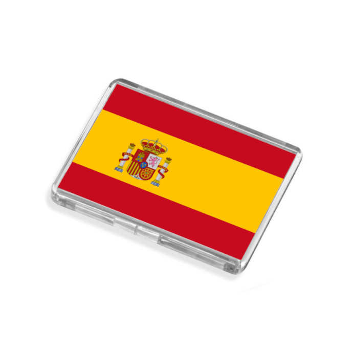 Spain Flag-Inspired Magnet